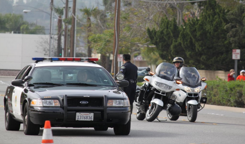 motorcade escort